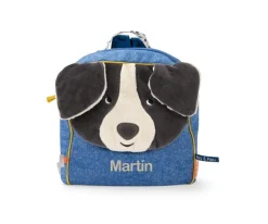 Moulin Roty Mochila Puce Azul Personalizable^ Mochilas Guardería