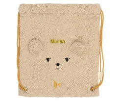 Fabelab Mochila Saco Bear Personalizable^ Mochilas Saco Infantiles