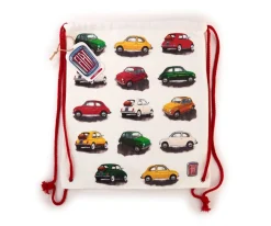 puckator Mochila Saco Coche Fiat 500 Personalizable^ Mochilas Saco Infantiles