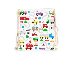 puckator Mochila Saco Coches Little Motors Personalizable^ Mochilas Saco Infantiles