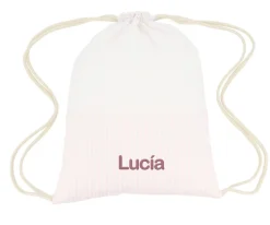 Cristina de Jos'h Mochila Saco Dorset Rosa Personalizable^ Mochilas Saco Infantiles