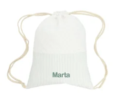 Cristina de Jos'h Mochila Saco Dorset Verde Personalizable^ Mochilas Saco Infantiles