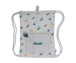 Tutete Mochila Saco Impermeable Dinos World Personalizable