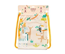Miniland Mochila Saco Impermeable Kiddie Jungle^ Mochilas Saco Infantiles