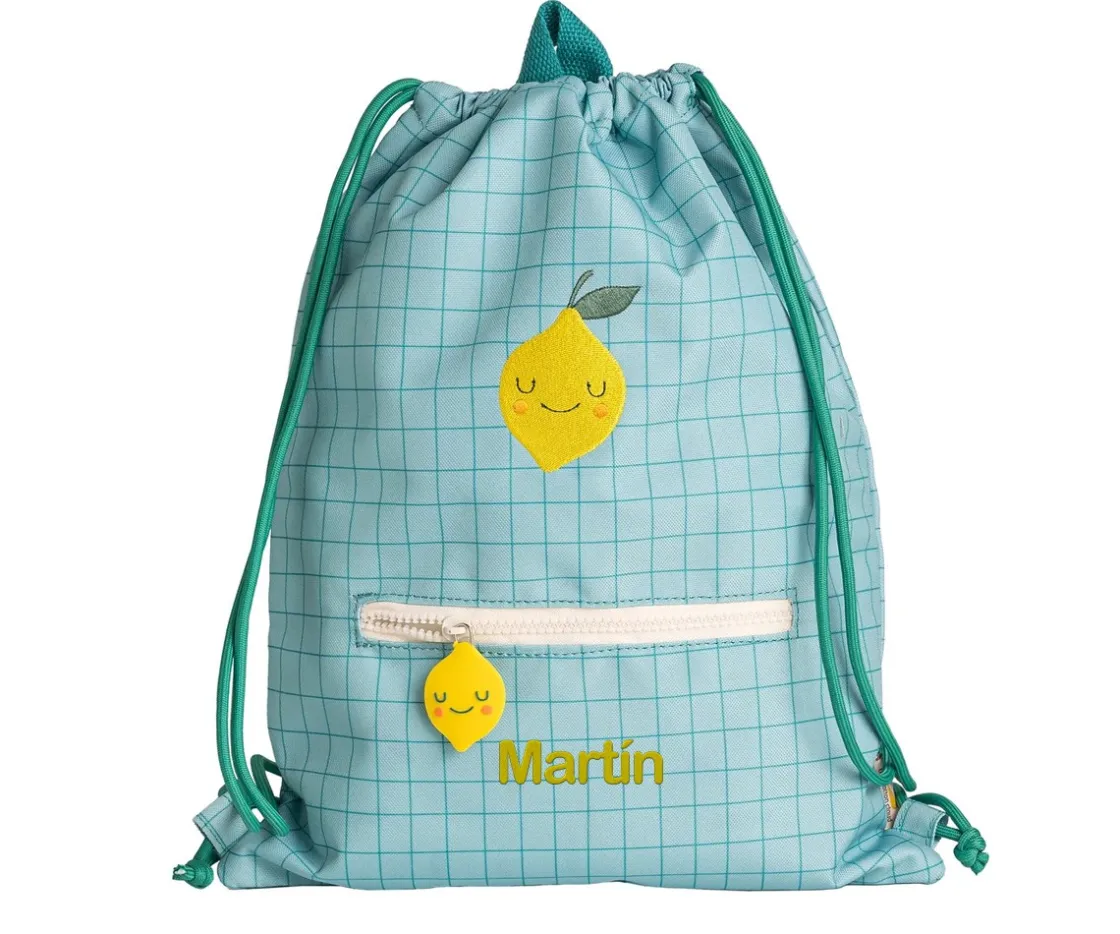 The Cotton Cloud Mochila Saco Lola Limón Personalizable^ Mochilas Saco Infantiles