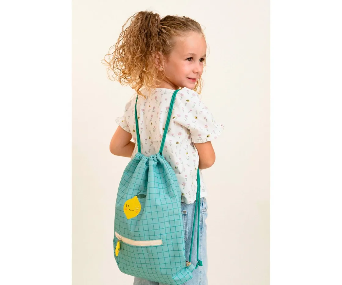 The Cotton Cloud Mochila Saco Lola Limón Personalizable^ Mochilas Saco Infantiles