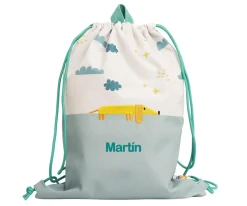 The Cotton Cloud Mochila Saco Perro Volador Personalizable^ Mochilas Saco Infantiles