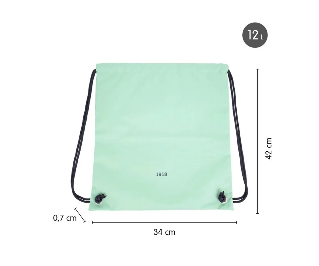 Milan Mochila Saco Personalizable Colección 430 Since 1918 Verde^ Mochilas Saco Infantiles