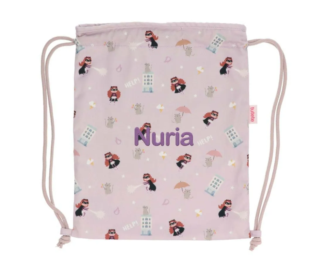 Tutete Mochila Saco Tela Fantastic Girl Personalizable