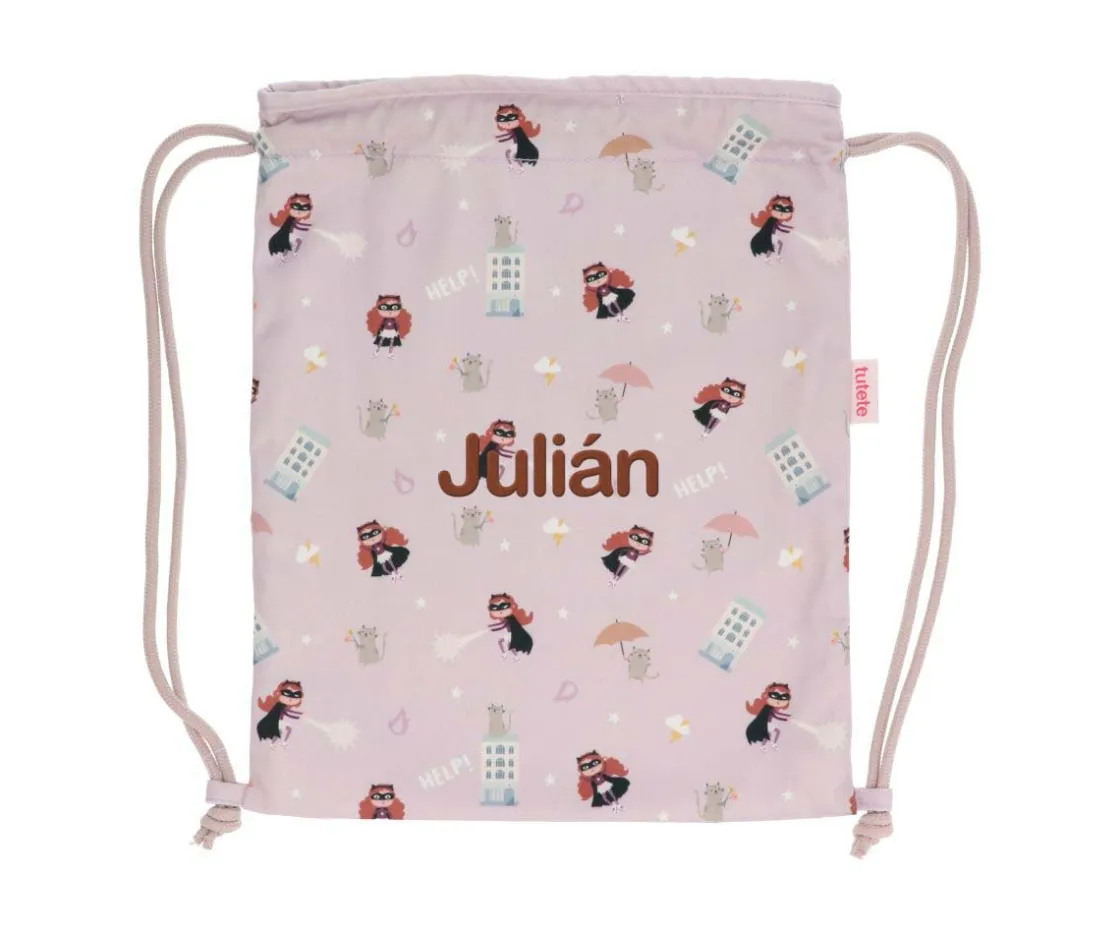 Tutete Mochila Saco Tela Fantastic Girl Personalizable
