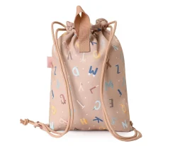 Tutete Mochila Saco Tela Funny Letters Personalizable^ Colecciones Vuelta Al Cole