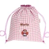 Tutete Textil Mochila Saco Vichy Fantastic Girl Personalizable^ Colecciones Vuelta Al Cole