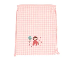 Tutete Textil Mochila Saco Vichy Little Red Personalizable^ Colecciones Vuelta Al Cole