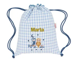 Tutete Textil Mochila Saco Vichy Magical Forest Personalizable^ Colecciones Vuelta Al Cole