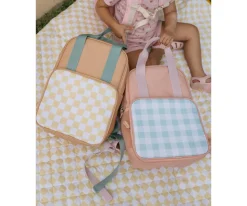 Monnëka Mochila Scout Stripes Apricot Personalizable^ Mochilas Escolares