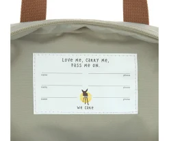 Lassig Mochila Square Mini Little Gang Light Khaki^ Mochilas Preescolar