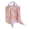 Lassig Mochila Square Pattern Party Rose / Lilac Personalizable^ Mochilas Preescolar