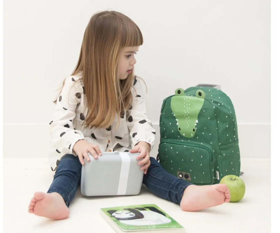 Trixie Mochila GRANDE Crocodile con Llavero Personalizado^ Mochilas Preescolar