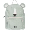 Trixie Mochila GRANDE Mr. Polar Bear con Llavero Personalizado^ Mochilas Preescolar