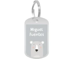 Trixie Mochila GRANDE Mr. Polar Bear con Llavero Personalizado^ Mochilas Preescolar