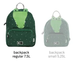 Trixie Mochila GRANDE Mr. Crocodrile Personalizable^ Mochilas Preescolar