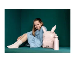 Trixie Mochila GRANDE Mrs. Rabbit con Llavero Personalizado^ Mochilas Preescolar