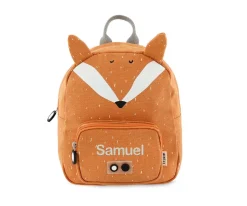 Trixie Mochila PEQUEÑA Mr. Fox con Llavero Personalizado^ Mochilas Guardería
