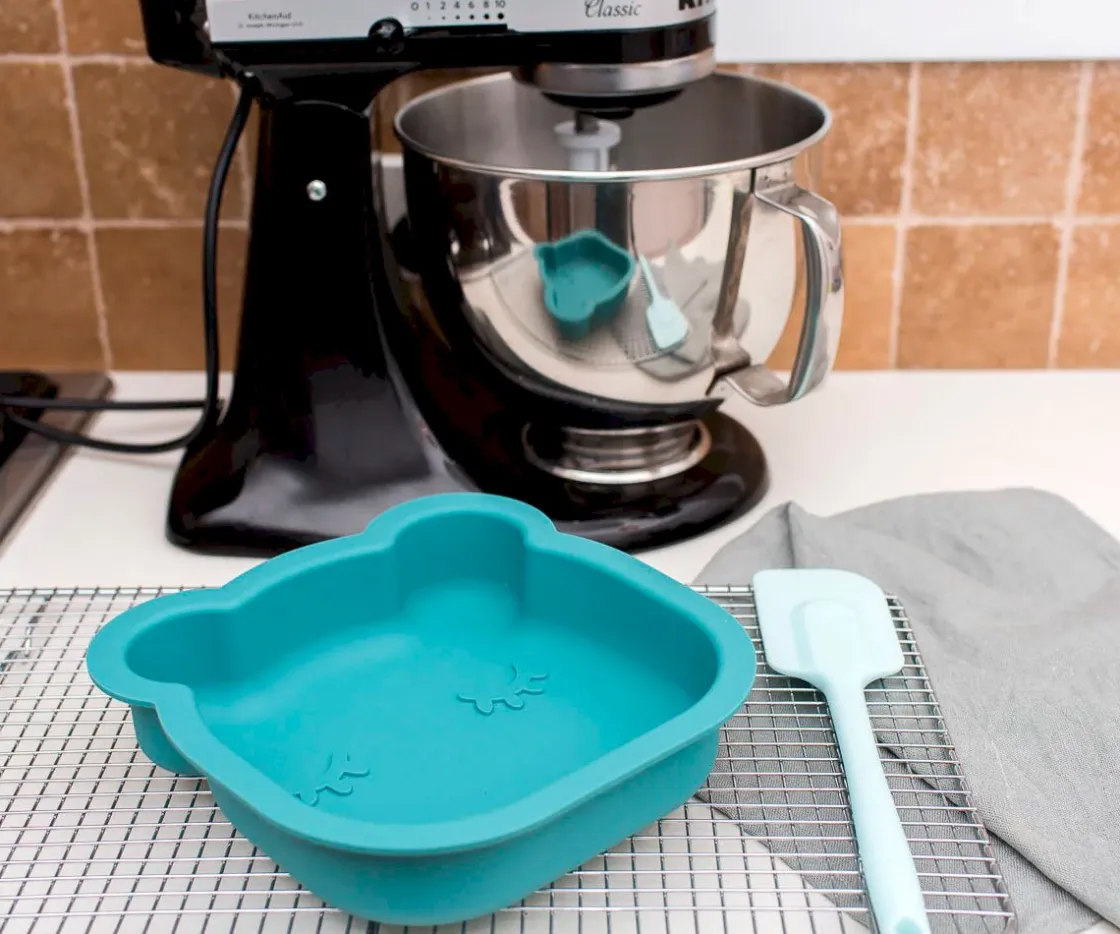 We Might Be Tiny Molde Oso para Tarta Silicona Blue Dusk^Niños Utensilios De Cocina Para Niños