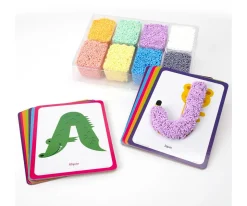 Niños Learning Resources Moldea Playfoam Shape & Learn Letter Sounding