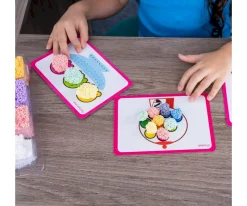 Niños Learning Resources Moldea Playfoam Shape & Learn Counting Cards