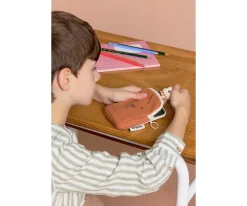 Hindbag Monedero Infantil Billy Caldera-Gris Metalizado^Niños Bolsos