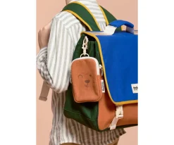 Hindbag Monedero Infantil Billy Caldera-Gris Metalizado^Niños Bolsos