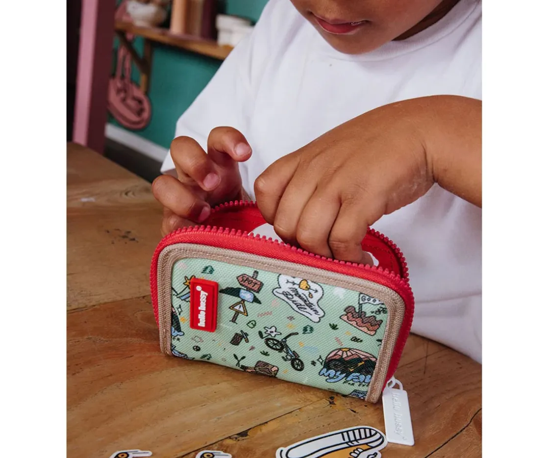 Hello Hossy Monedero Mountain Ride^ Bolsos Y Riñoneras