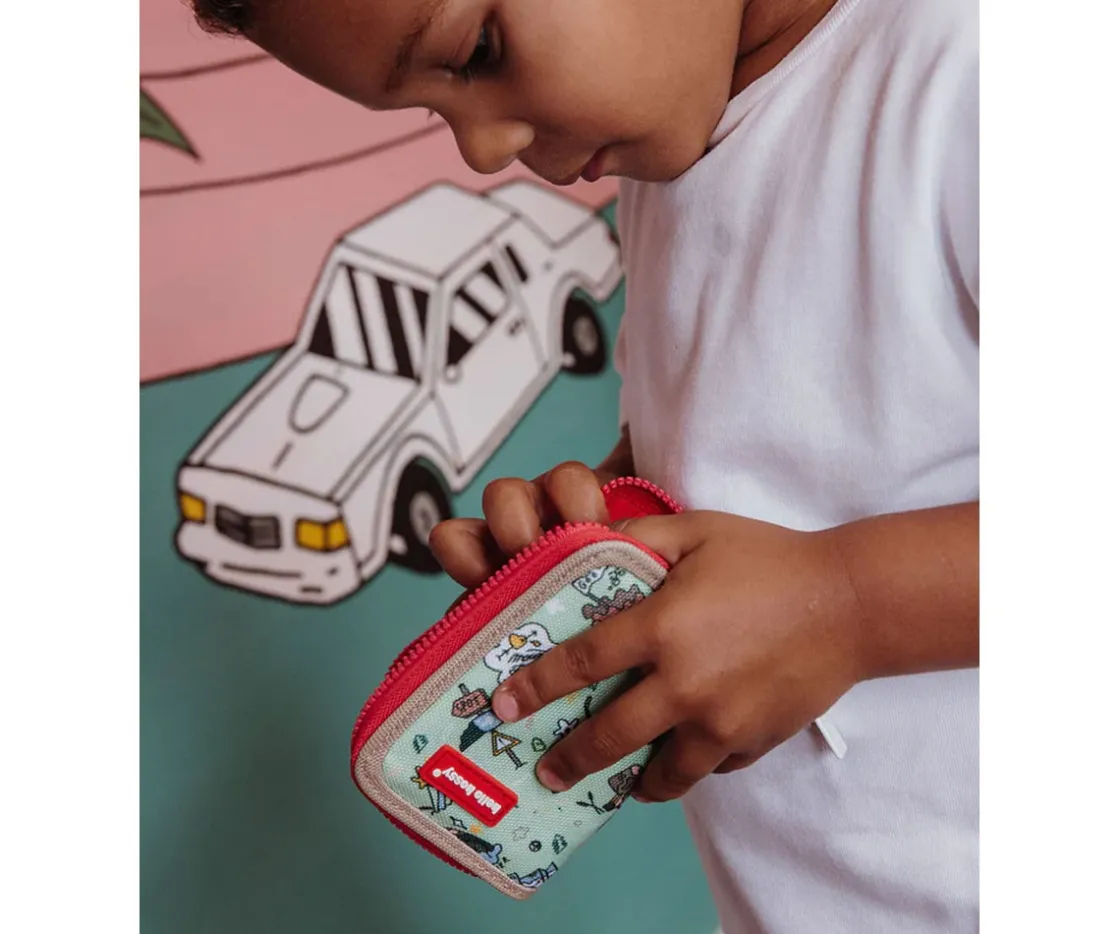 Hello Hossy Monedero Mountain Ride^ Bolsos Y Riñoneras