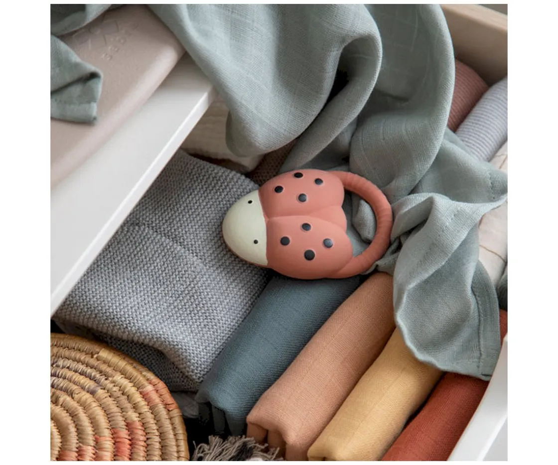 Sebra Mordedor de Caucho Luca Ladybird^Niños Juguetes Para Recién Nacidos