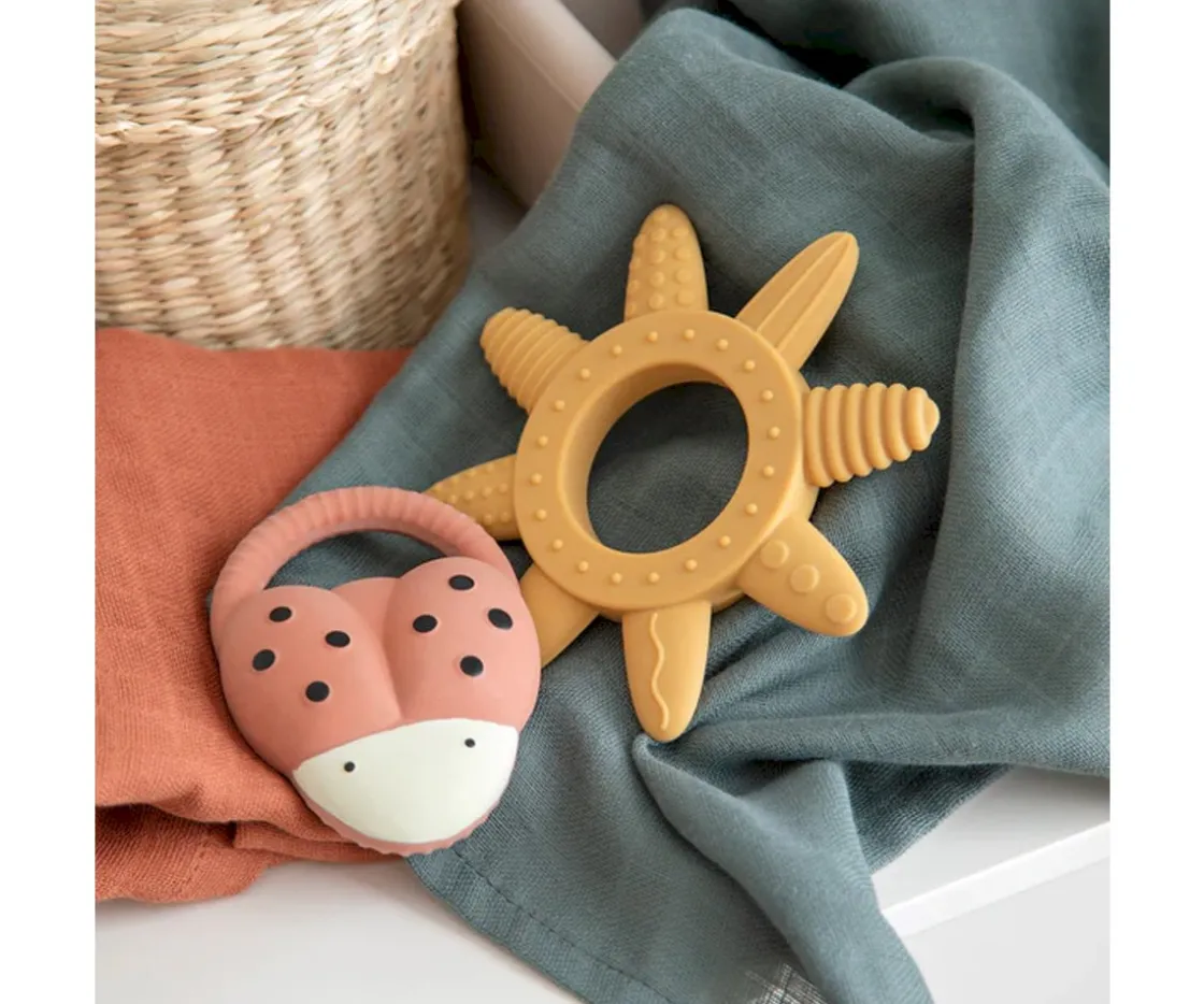 Sebra Mordedor de Caucho Luca Ladybird^Niños Juguetes Para Recién Nacidos