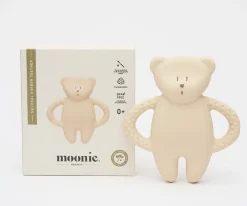 Moonie Mordedor de Caucho Natural Oso Sand^ Mordedores