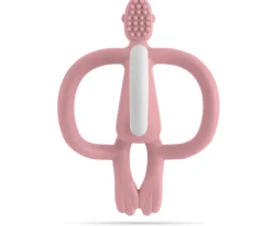 Niños Matchstick Monkey Mordedor Rosa Empolvado