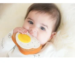 Niños Lolaletost Mordedor Tostada Huevo