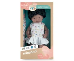 Niños Miniland Muñeca Africana My Friends & Me 38 cm