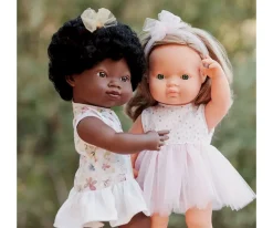 Niños Miniland Muñeca Africana My Friends & Me 38 cm