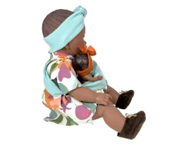 Nines d'Onil Muñeca Alika con Bebé Azul^Niños Muñecos