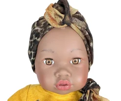 Nines d'Onil Muñeca Alika con Bebé Ocre^Niños Muñecos