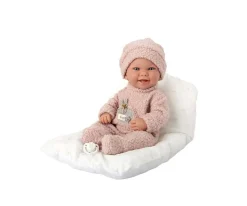 Niños Arias Muñeca Bebé Elegance Zoe Vinilo con Cojín y Chupete 42 cm