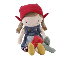 Niños Little Dutch Muñeca Blandita Rosa Granjera