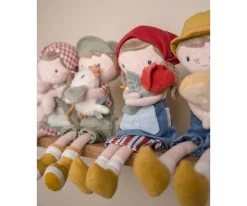 Niños Little Dutch Muñeca Blandita Rosa Granjera