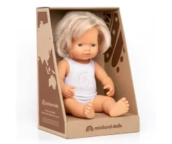Niños Miniland Muñeca Caucásica 38cm