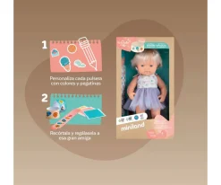 Niños Miniland Muñeca Caucásica con Implante Coclear My Friends & Me 38 cm