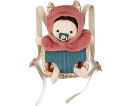 Lilliputiens Muñeca de Tela Jeanne y Portabebé^Niños Muñecos