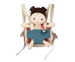 Lilliputiens Muñeca de Tela Jeanne y Portabebé^Niños Muñecos